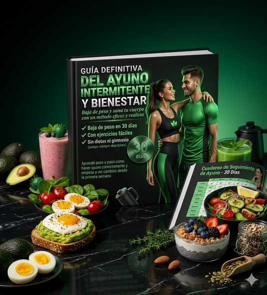 AYUNO INTERMITENTE: Reinicia tu cuerpo + 5 BONUS DE REGALO